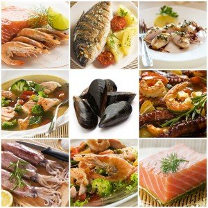 fruits de mer et poisson