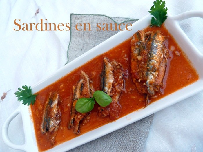 sardines en sauce à l'algérienne